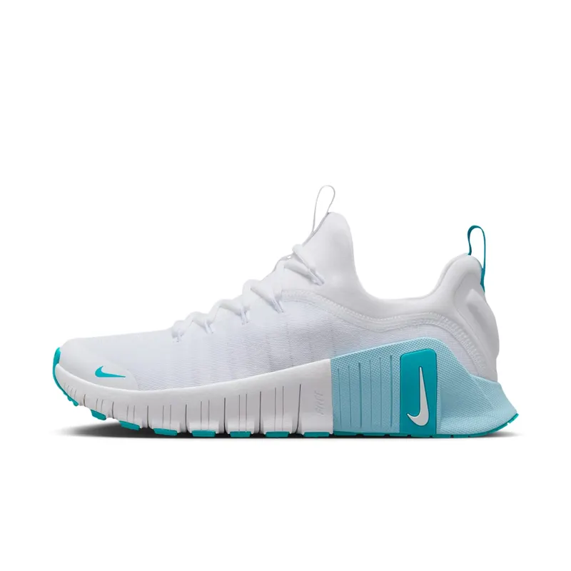 Nike Free Metcon 6 White Glacier Blue Dusty Cactus (FJ7126-107)