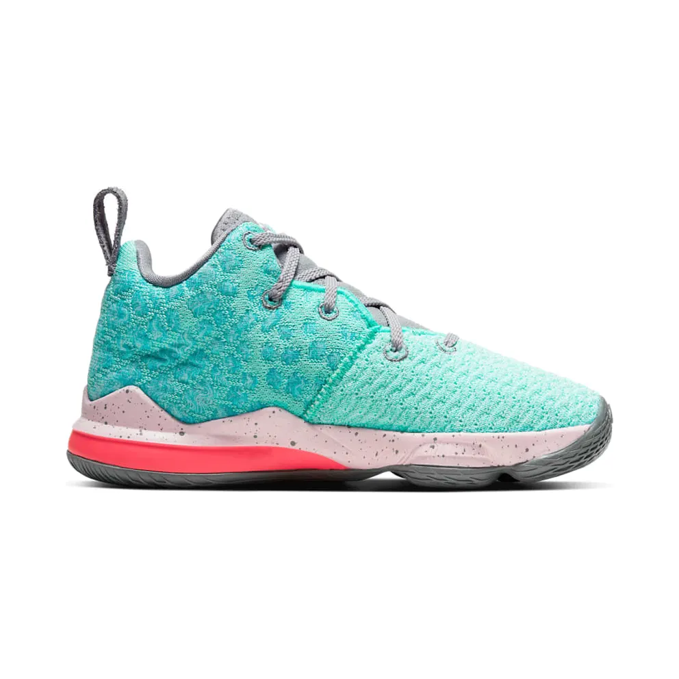 Nike LeBron 17 South Beach (PS) Light Aqua/Particle Grey (BQ5595-444)