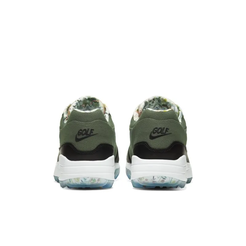 Nike Air Max 1 Golf Enemies of the Course Cargo Khaki/Black-Summit White-Cool Grey (CJ9903-308)