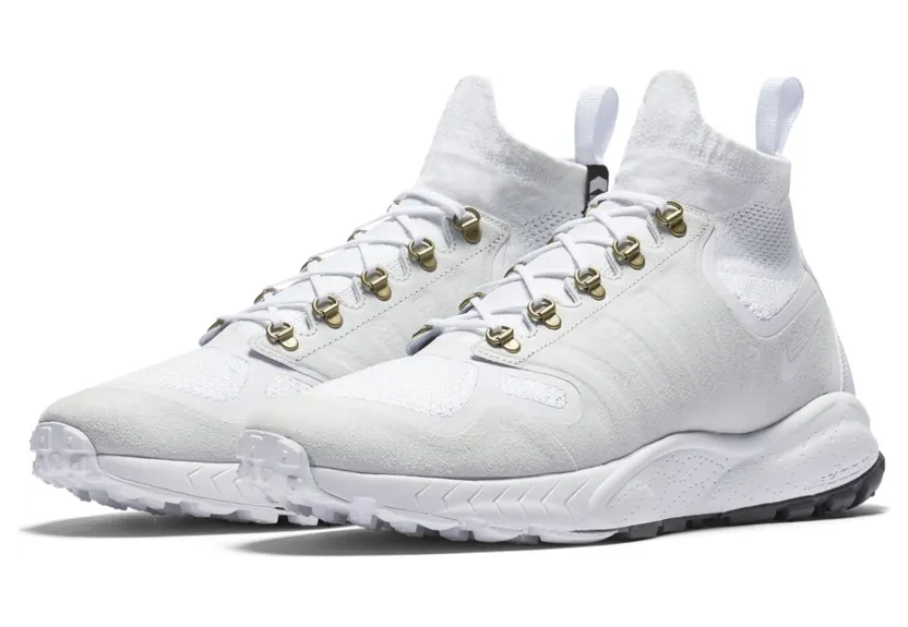 Nike Air Talaria Flyknit Mid White Pure Platinum