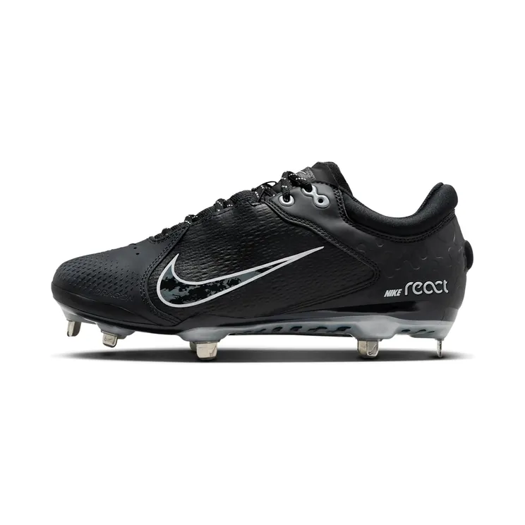 Nike Hyperdiamond 4 Elite Black Iron Grey Pure Platinum (FZ0923-001)