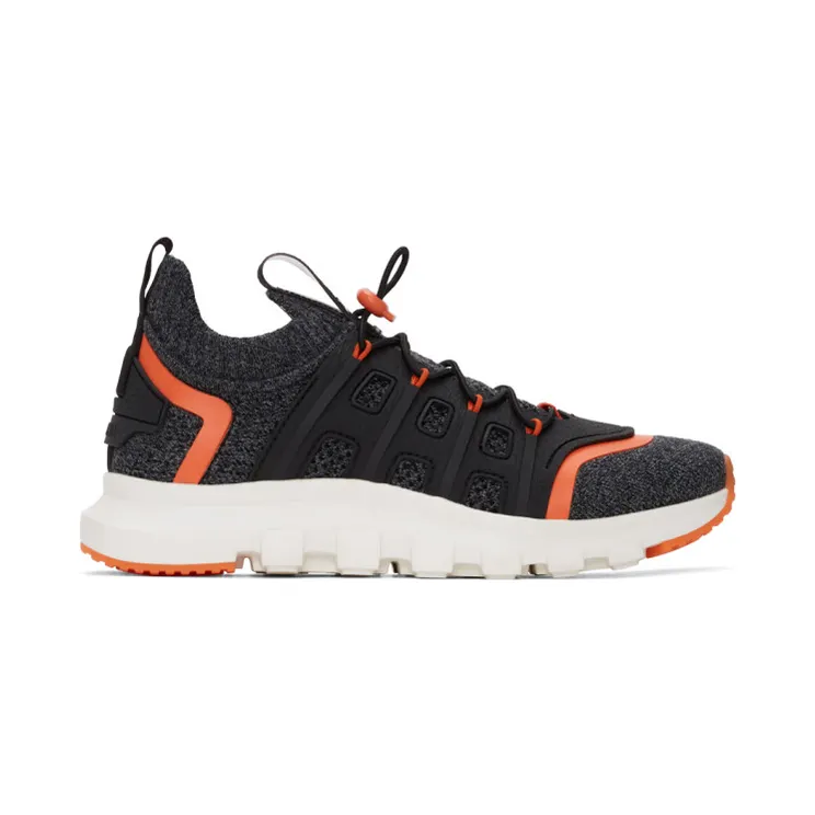 Z Zegna Grey Techmerino Sock 2.0 Sneakers (LHTPU-A4917X)