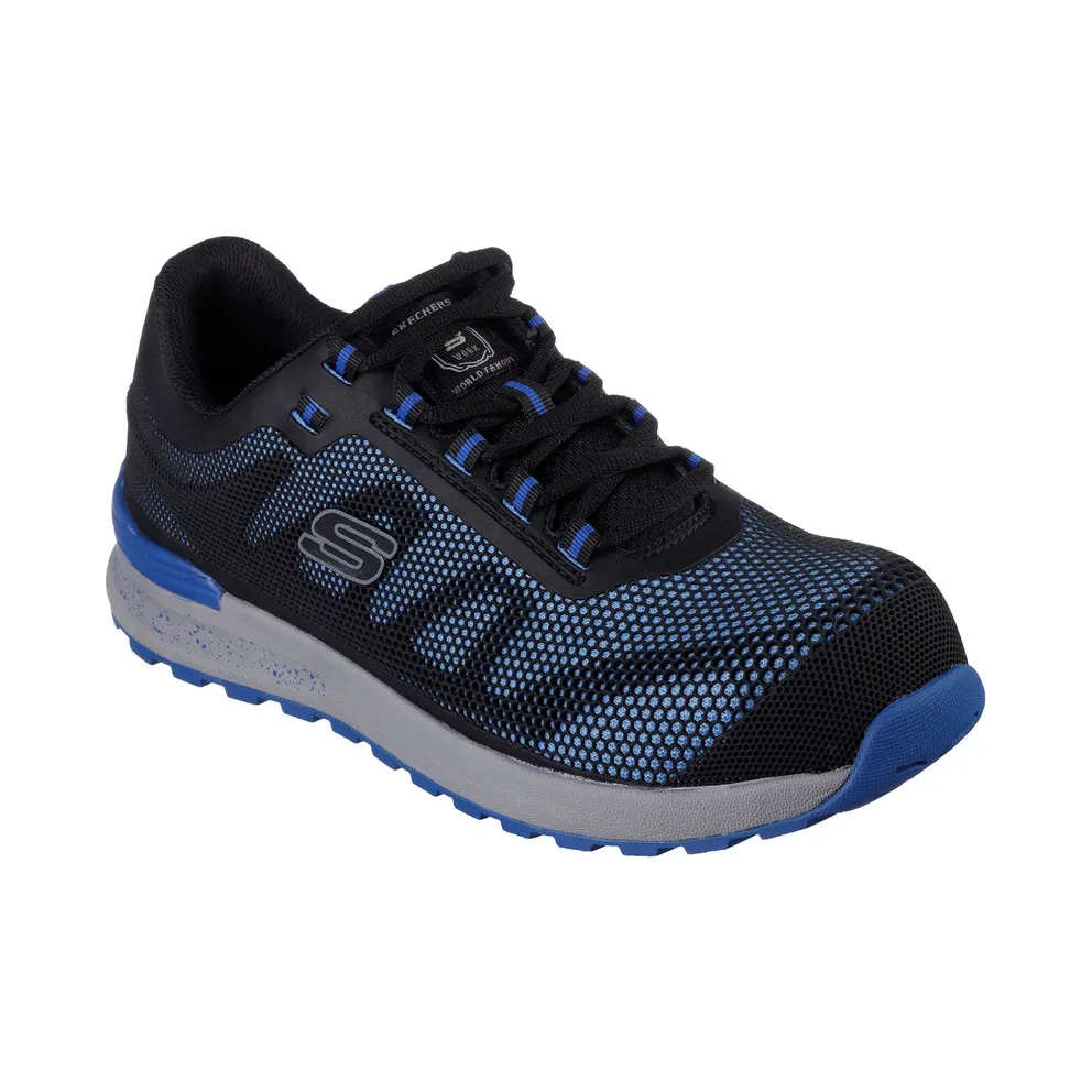 Skechers Work Bulklin Comp Toe “Blue” (77180ECBLU)