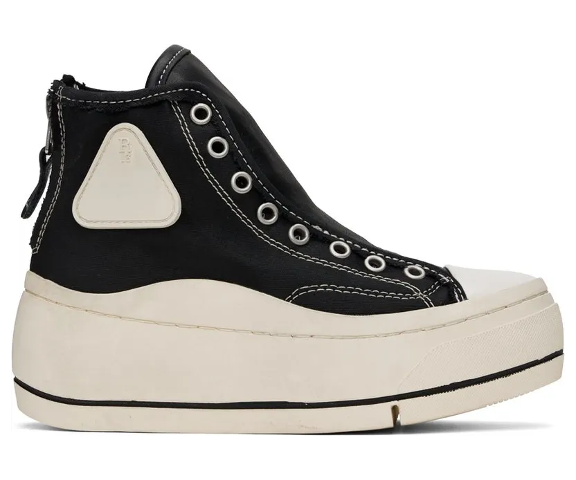 R13 Black Lace Free Kurt High-Top Wxblk (R13S5032-003)