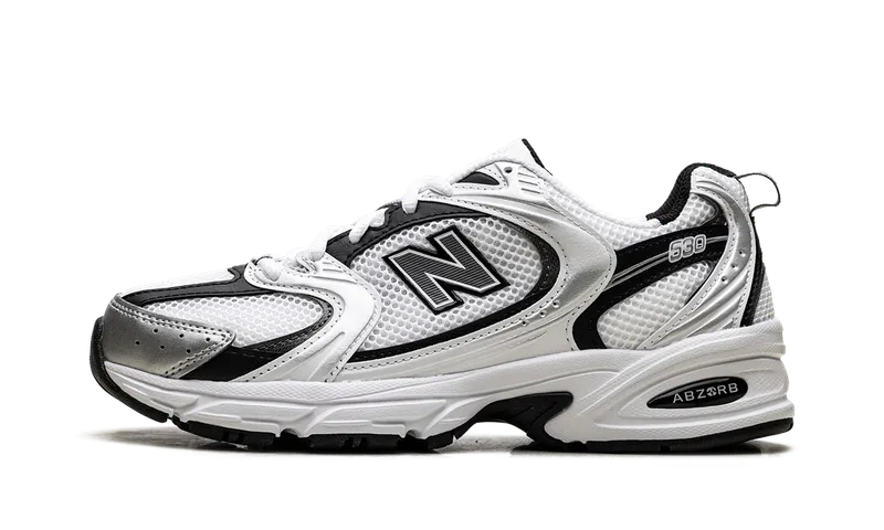 New Balance 530 “White Silver Metallic Black” (MR530LB)