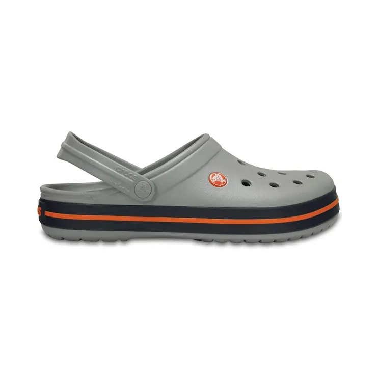 Crocs Crocband Clog Light Grey Navy (11016-01U)