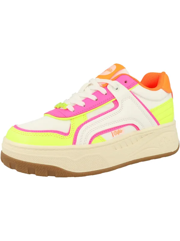 Buffalo sneaker Neongroen / Orange / Pink / Off-White (1636719)