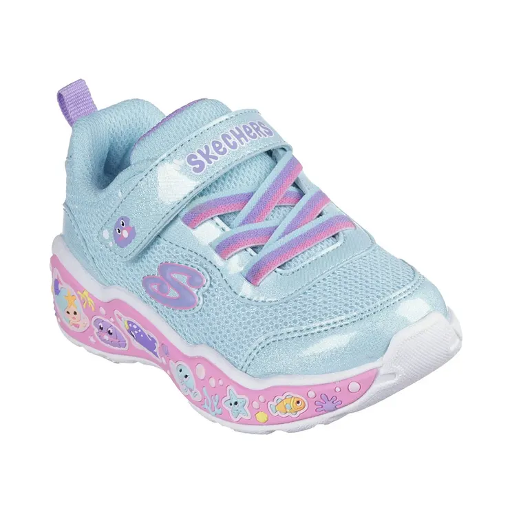Skechers Skech Turquoise Sparkle Synthetic / Multi Trip (303158N-TQMT)