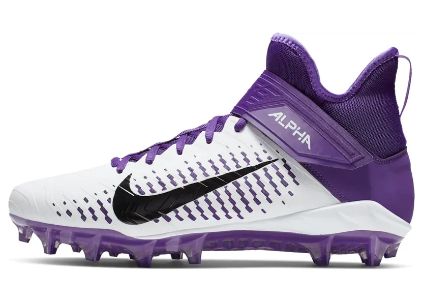 Nike Alpha Menace Pro 2 Mid White Court Purple