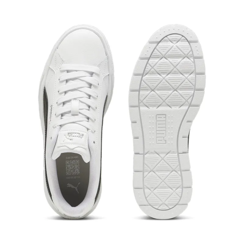 Puma Karmen II Leather “Puma White / Puma Black / Puma Silver” (397456_03)