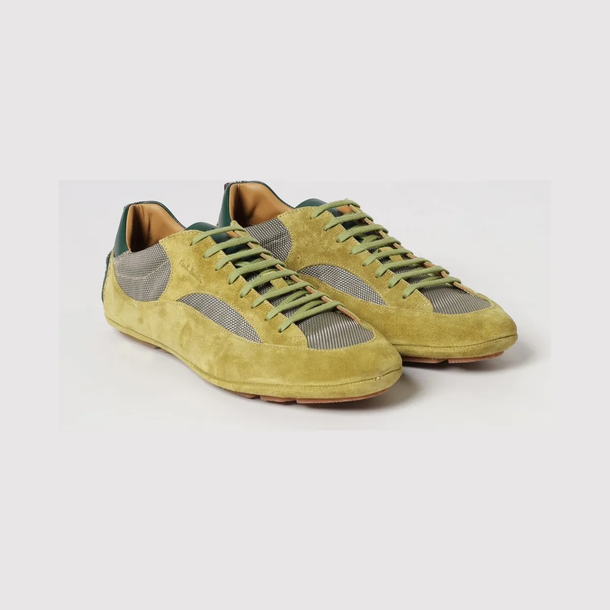 Paul Smith Suede and Mesh Sneakers Lime (M1SMRI05USUE32)