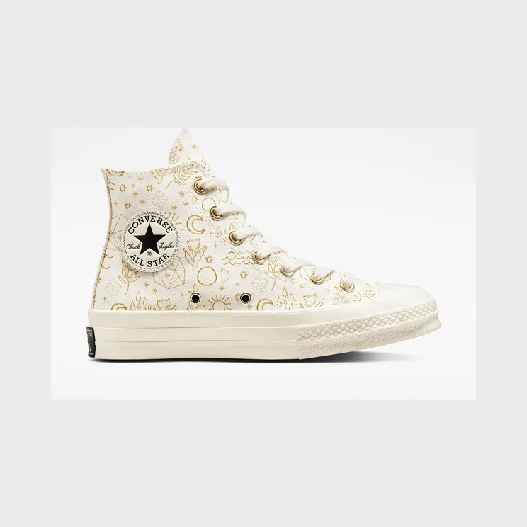 Converse Chuck 70 Golden Elements Egret/light Gold/zwart (A02207C)