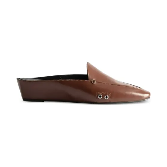 Paloma Wool Fernanda leren loafers “Brown” (WH0006)
