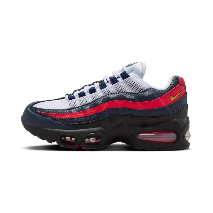 Nike Air Max 95 – “Obsidian / Challenge Red / White / Metallic Gold” (II7190-400)