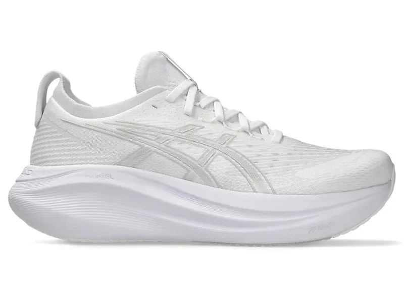 ASICS Gel-Nimbus 27 White Glacier Grey (1011B958-100)