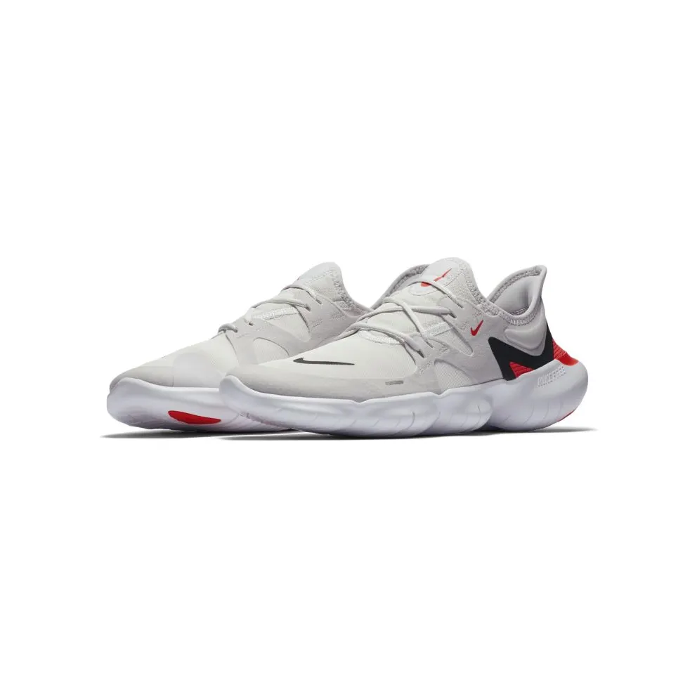 Nike Free RN 5.0 Vast Grey Vast Grey White Bright Crimson Black (AQ1289-004)
