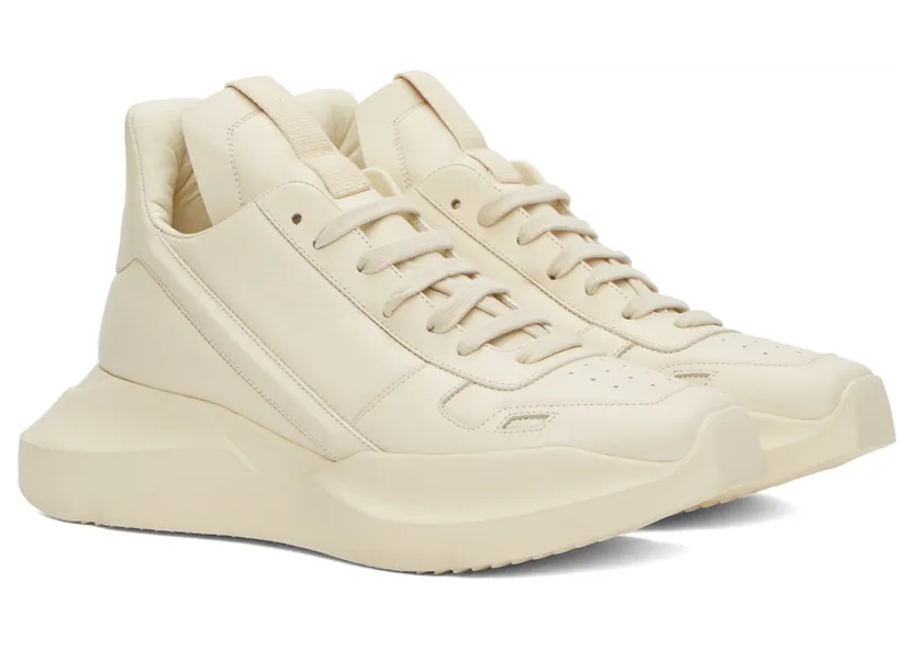 Rick Owens Black Geth Sneakers (RR01B1814 LPO) (4)