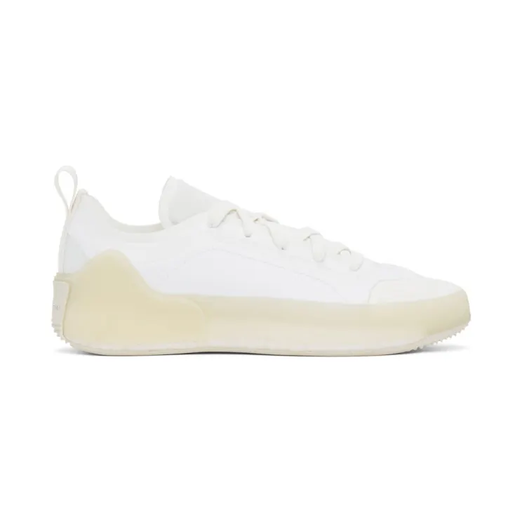 adidas by Stella McCartney White Treino Low-Top Sneakers (FU8996)