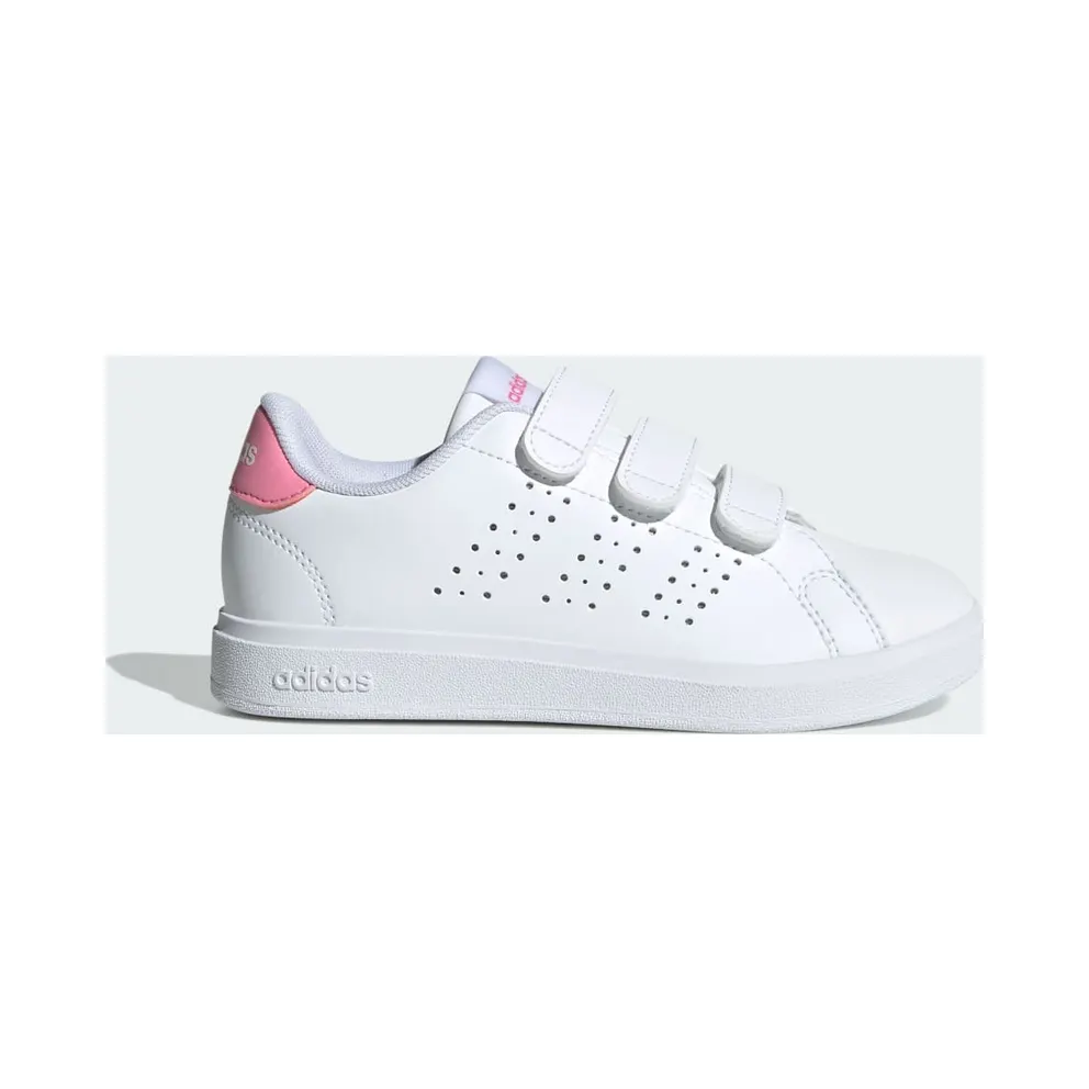 Adidas Advantage Base 2.0 Kids Cloud White / Bliss Pink / Core Black (ID1305)