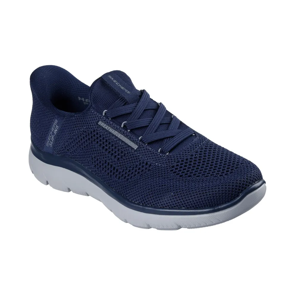 Skechers Slip-ins: Summits – Perfo Sneaker Marine/Grey