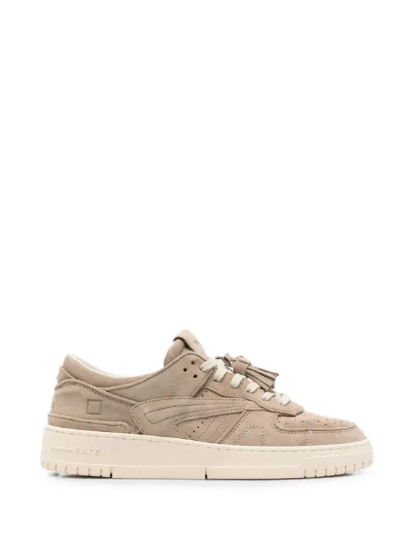 D.A.T.E. Torneo tassel-detail sneakers – Beige (M451TOSDTA)