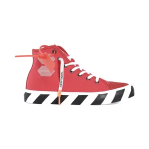 OFF-WHITE Vulcanized Hi Striped Red (OMIA110R19C210352098)
