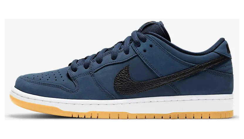 Nike Dunk Low Pro ISO SB ‘Navy Gum’ Midnight Navy/White/Gum (CW7463-401)