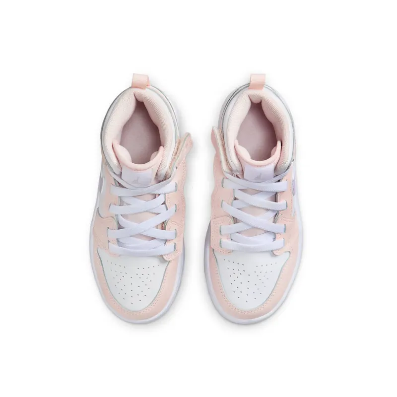Jordan 1 Mid ALT Pink Wash White Violet Frost (FQ1311-601)