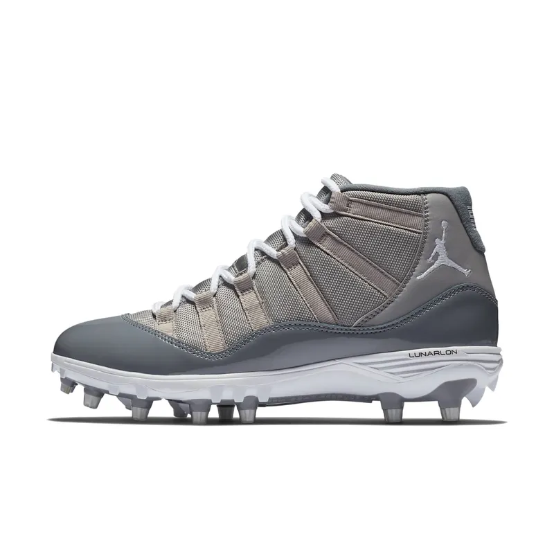 Jordan 11 Retro Cleat Cool Grey Medium Grey/White-Cool Grey (AO1561-003)