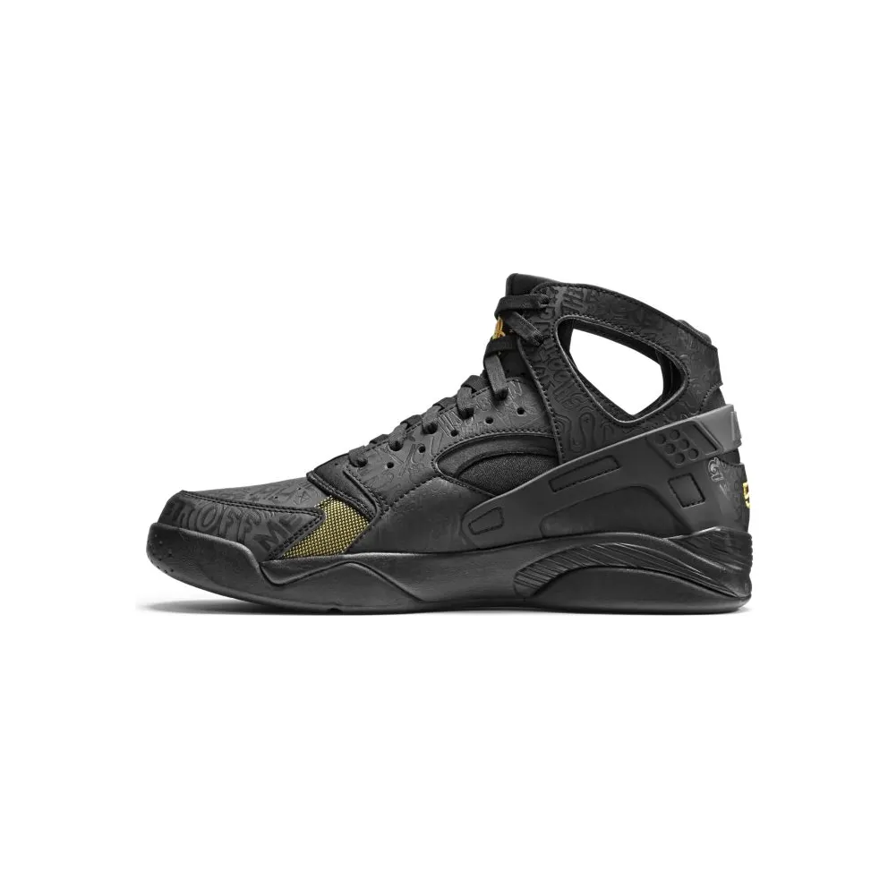Nike Air Flight Huarache Trash Talk Black/Black-Metallic Gold (686203-002)