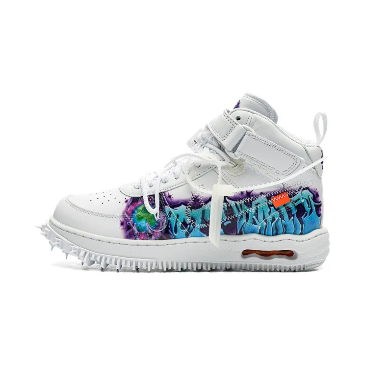 Nike Air Force 1 Mid “Off-White – Graffiti White” (DR0500-100)