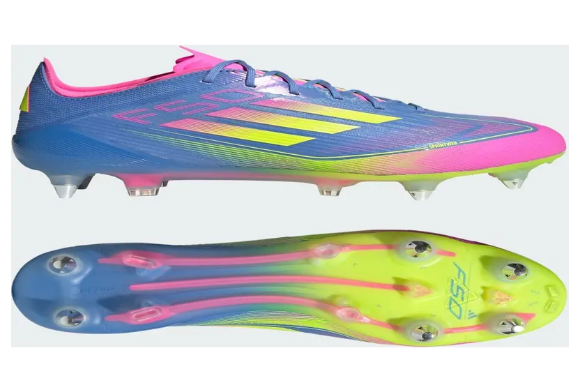 adidas F50 Elite SG Blue Fusion Lucid Lemon Lucid Pink (IE1257)
