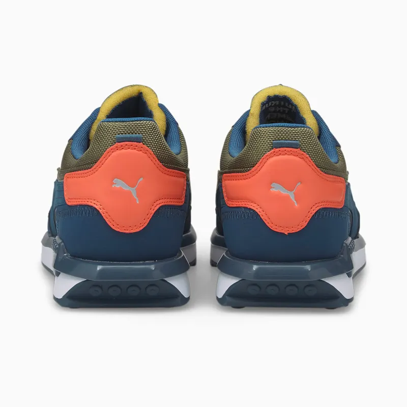 PUMA x Helly Hansen City Rider Intense Blue/White Asparagus (382338-01)