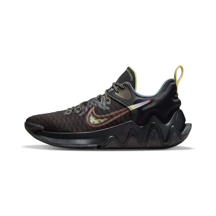 Nike Giannis Immortality Black Red Yellow “Black / Ozone Blue / Team Orange / Limelight” (DH4470-001)