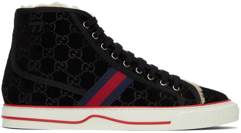 Gucci Black ‘Gucci Tennis 1977’ High (649335 UJ510)