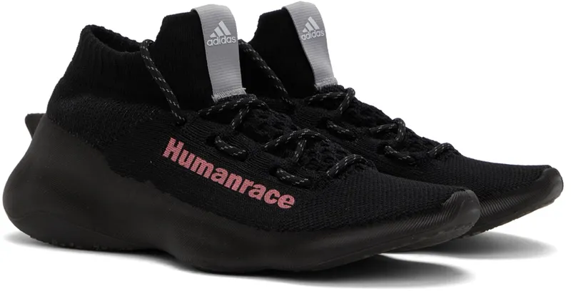adidas Humanrace Sichona Core Black / Semi Solar Pink / Vivid Green (GX3032)