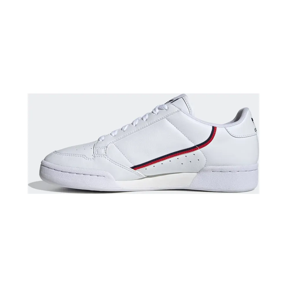 adidas Continental 80 Vegan Cloud White/Collegiate Navy/Scarlet (FW2336)