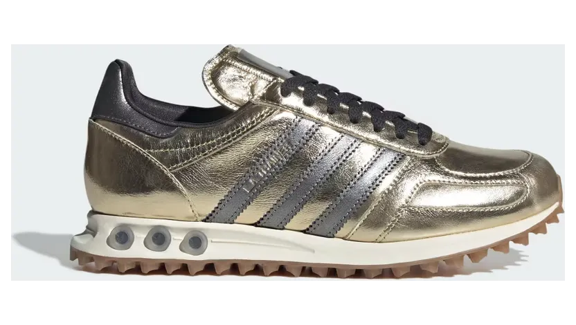 Adidas LA TRAINER OG Gold Metallic / Iron Metallic / Off White (KK2457)