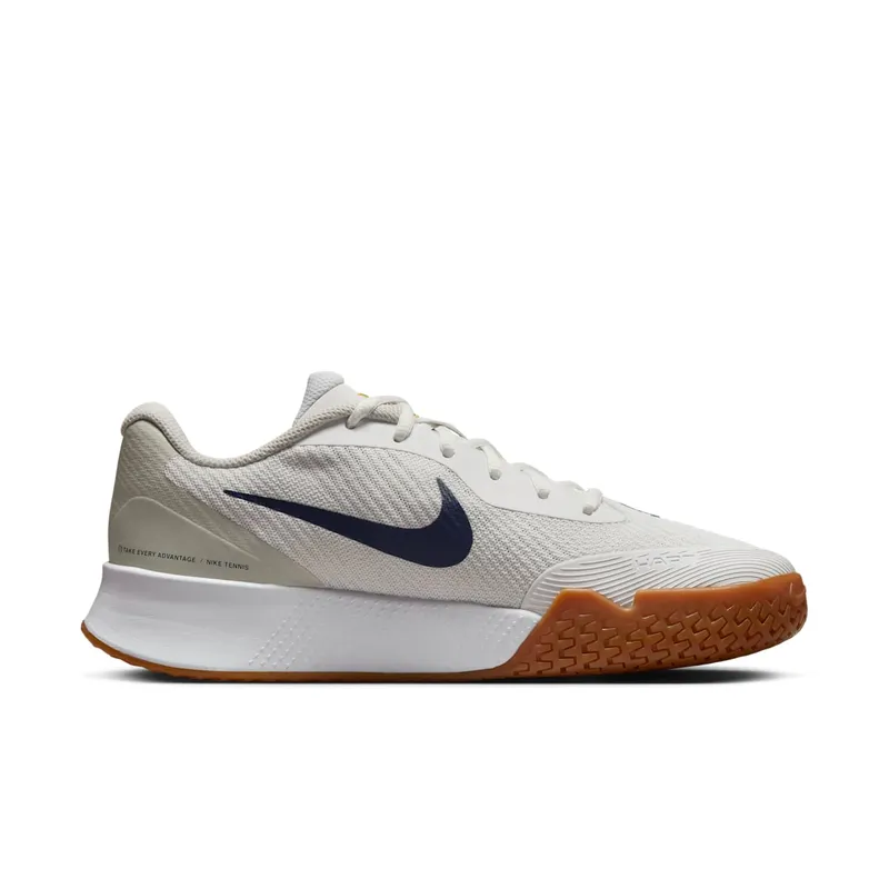 Nike Court Vapor Lite 3 HC Summit White Light Bone Gum Medium Brown Binary Blue (FZ2156-100)