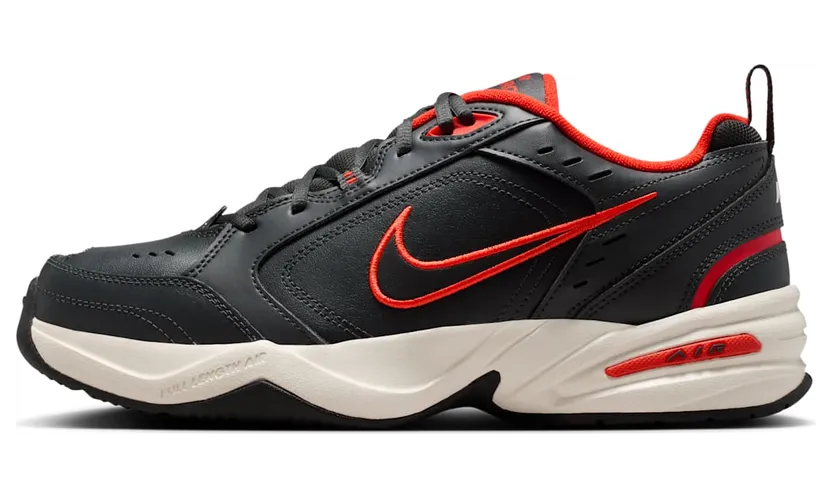Nike Air Monarch Dark Smoke Grey/Picante Red/Pale Ivory (415445-003)