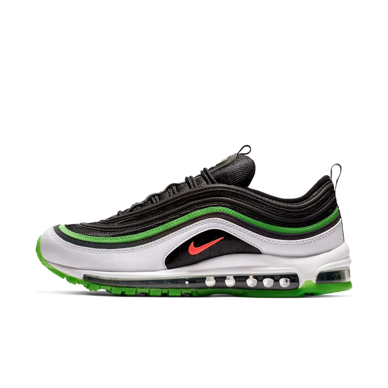 Nike Air Max 97 Dallas Home Black/Bright Crimson-White-Rage Green (CD7788-001)