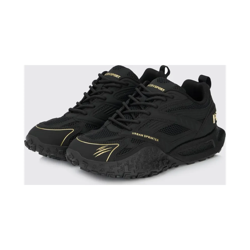 Plein Sport Urban Sprinter Mesh and Rubber Black 1 (SAFSUSC0933STE003N0293)