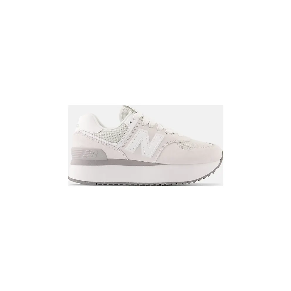 New Balance 574+ Grau/Weiß (WL574ZSC)