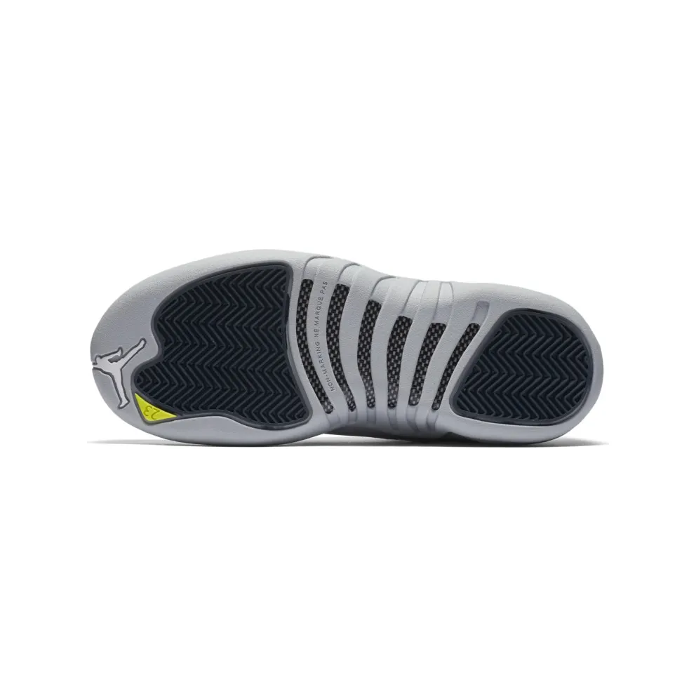 Jordan 12 Retro Low Wolf Grey (GS) Wolf Grey/Armory Navy-Electrolime (308305-002)