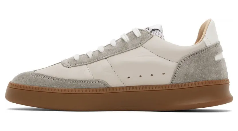 Spalwart Grey Nappa Smash Low (BRS) Sneakers (30335700031) (3)