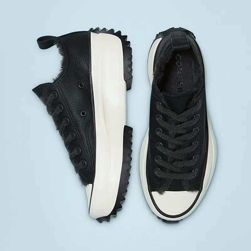 Converse Run Star Hike Ox Cozy Club Black Black/Almost Black-Egret (169551C)