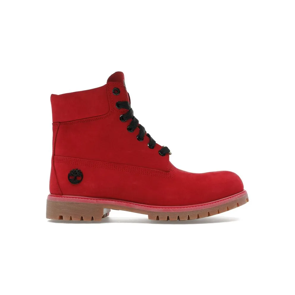 Timberland 6″ Premium Waterproof Boot Medium Red Black (TB0A6CK4-626)