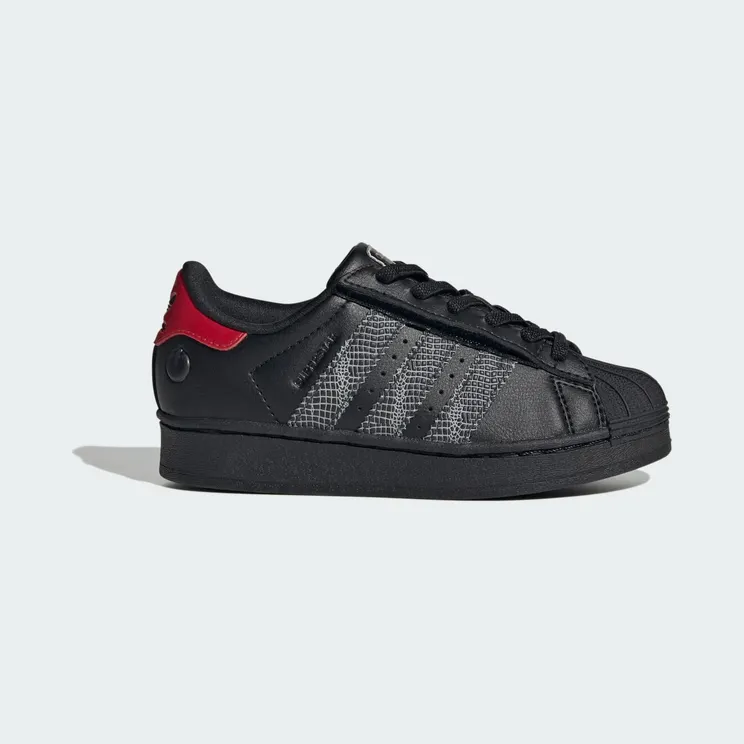 adidas Superstar LED Lights Comfort Closure Core Black Red (IH6388)