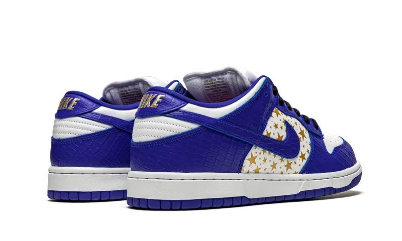 Nike SB Dunk Low “Supreme – Stars – Hyper Blue” (DH3228-100)