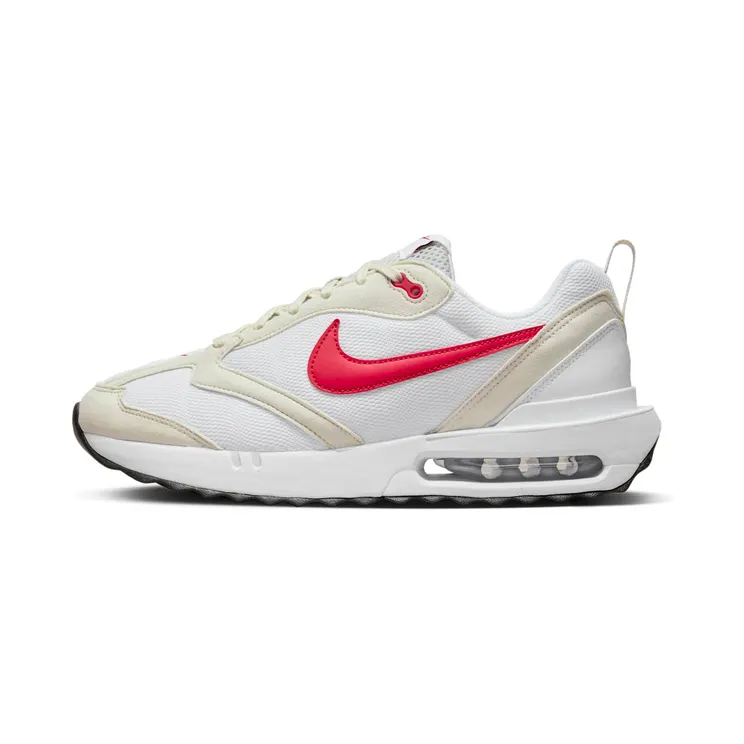 Nike Air Max Dawn “White / Light Bone / Black / University Red” (DQ3991-100)